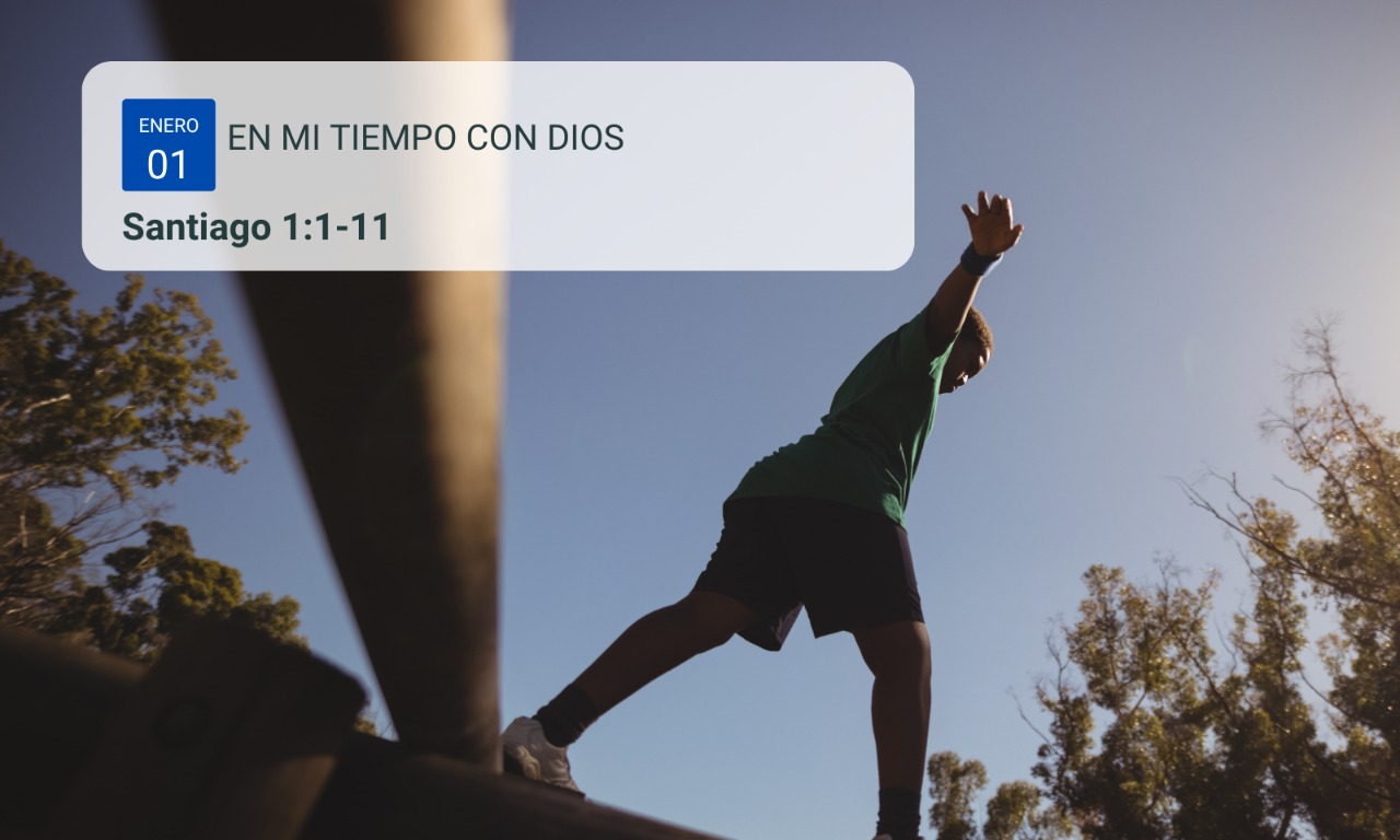 En mi tiempo con Dios de hoy. Santiago 1: 1-11